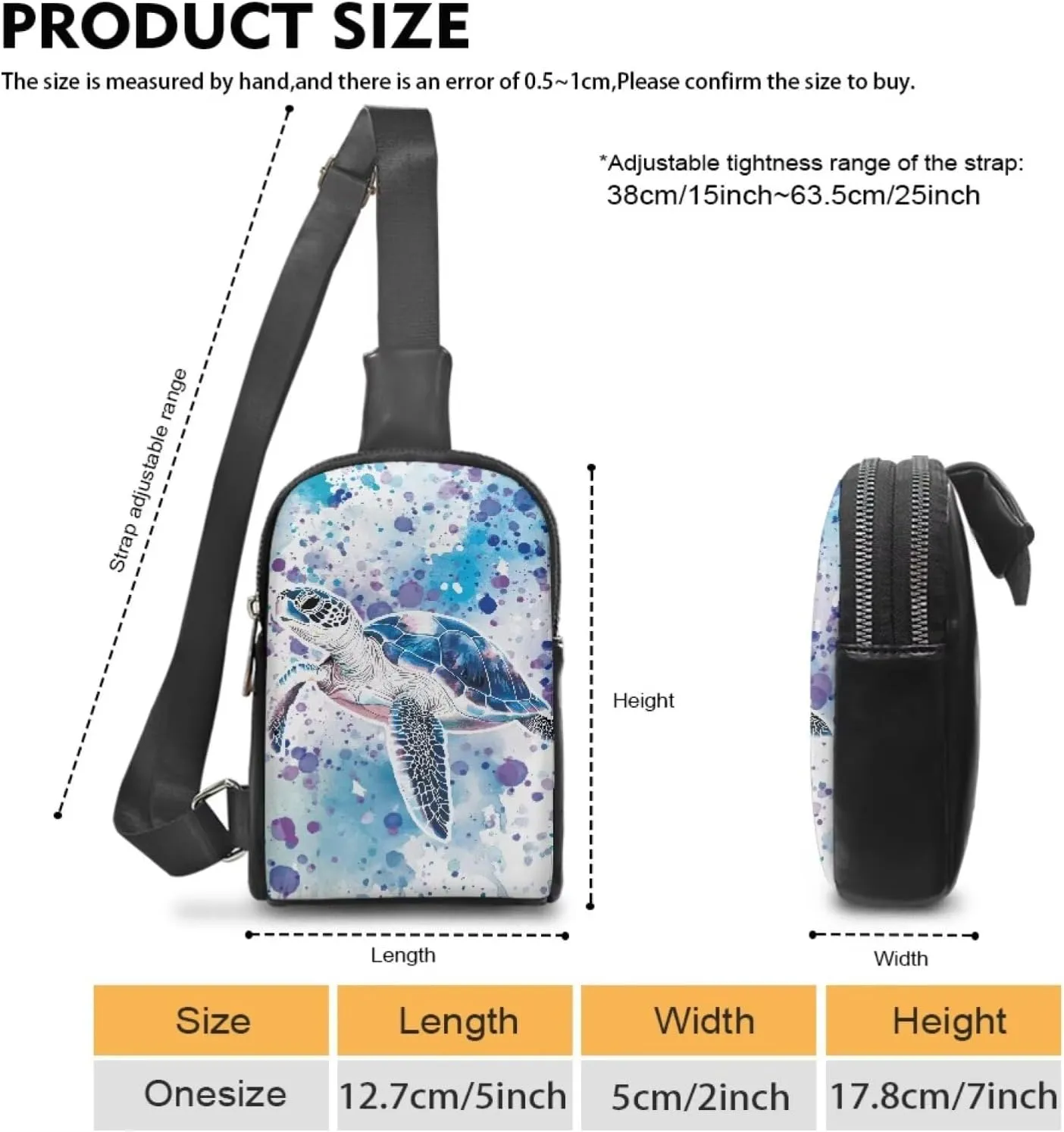 Leahter Small Sling Bag for Women,RFID Crossbody Bag Crossbody Purse for Women Gift