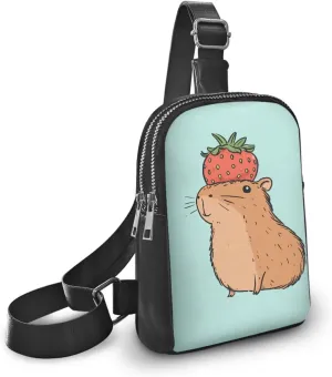 Leahter Small Sling Bag for Women,RFID Crossbody Bag Crossbody Purse for Women Gift