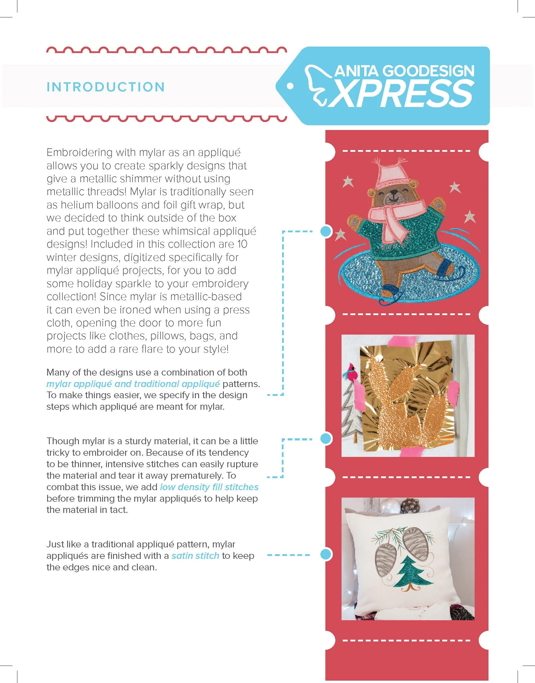 Learn to Mylar Appliqué
