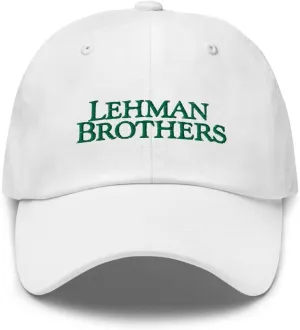 Lehman Brothers Hat White