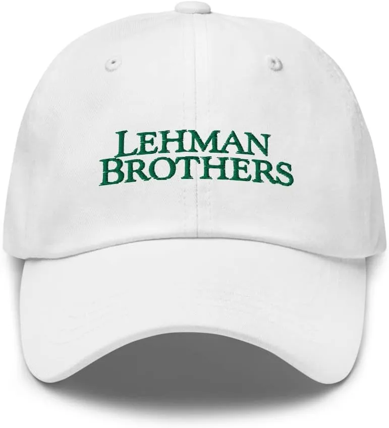 Lehman Brothers Hat White
