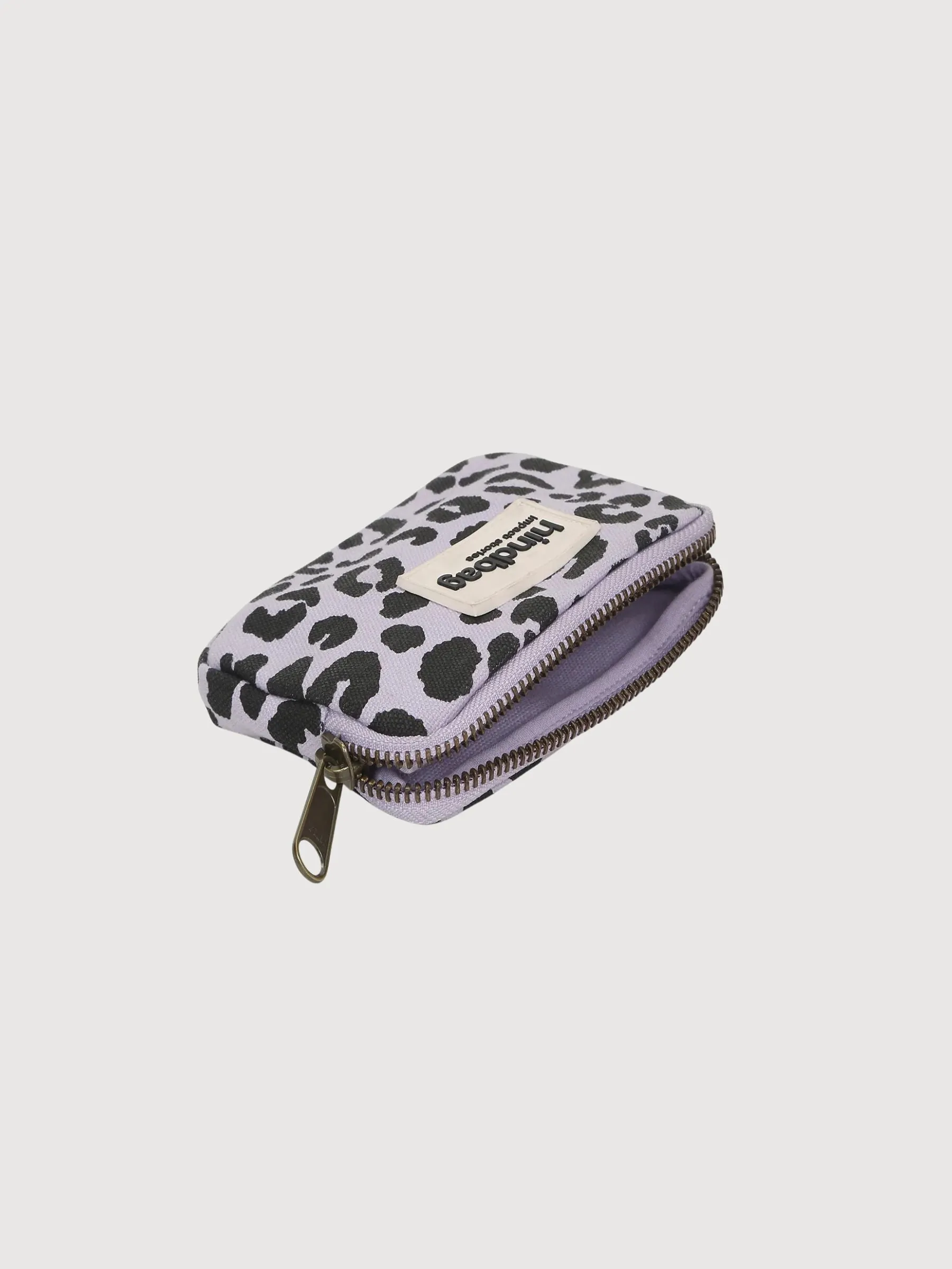 Lili Porte-monnaie Leopard Lilas | HINDBAG