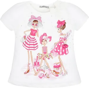 Little Girls 2T-9 Novelty Graphic Print Fashion Tee/Top