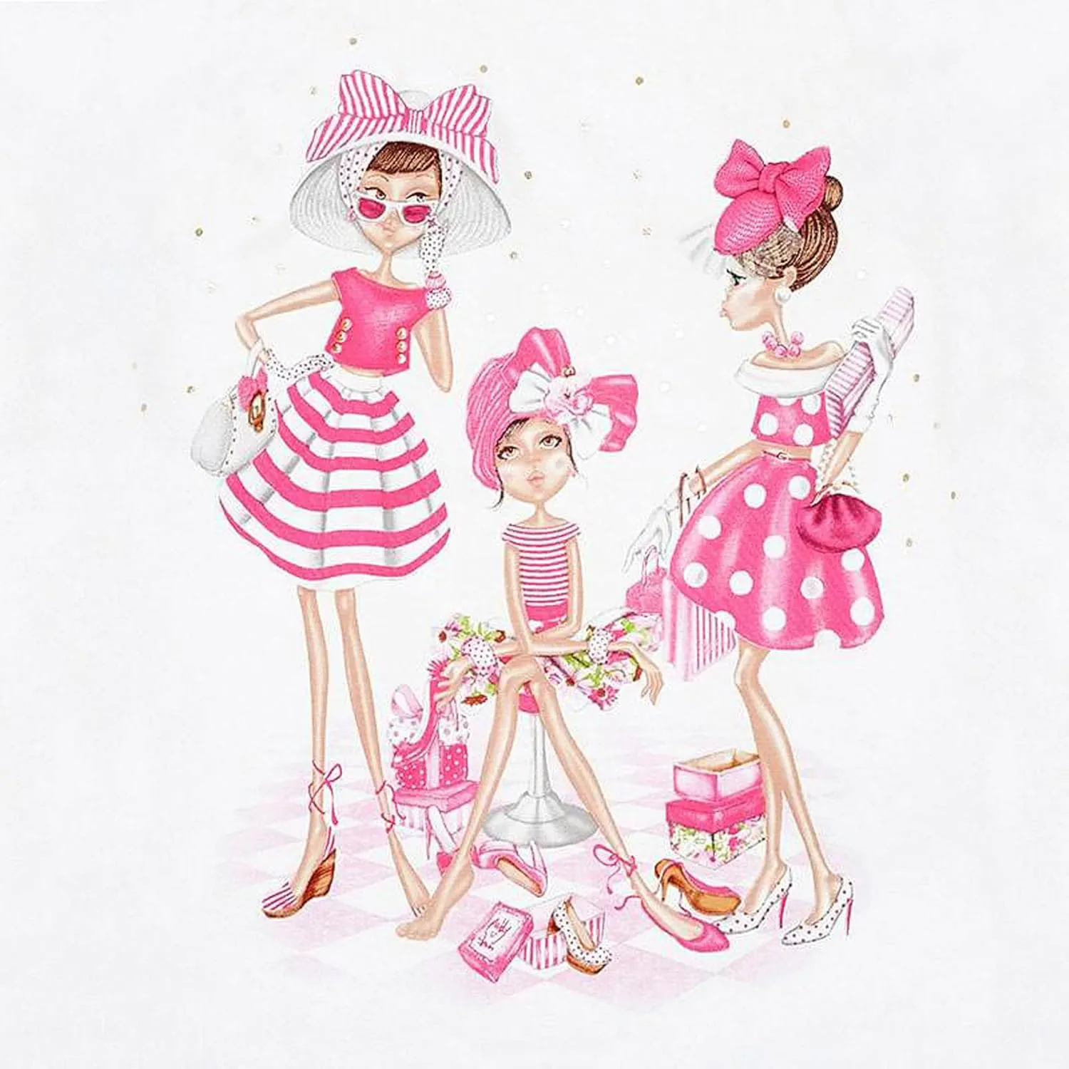 Little Girls 2T-9 Novelty Graphic Print Fashion Tee/Top