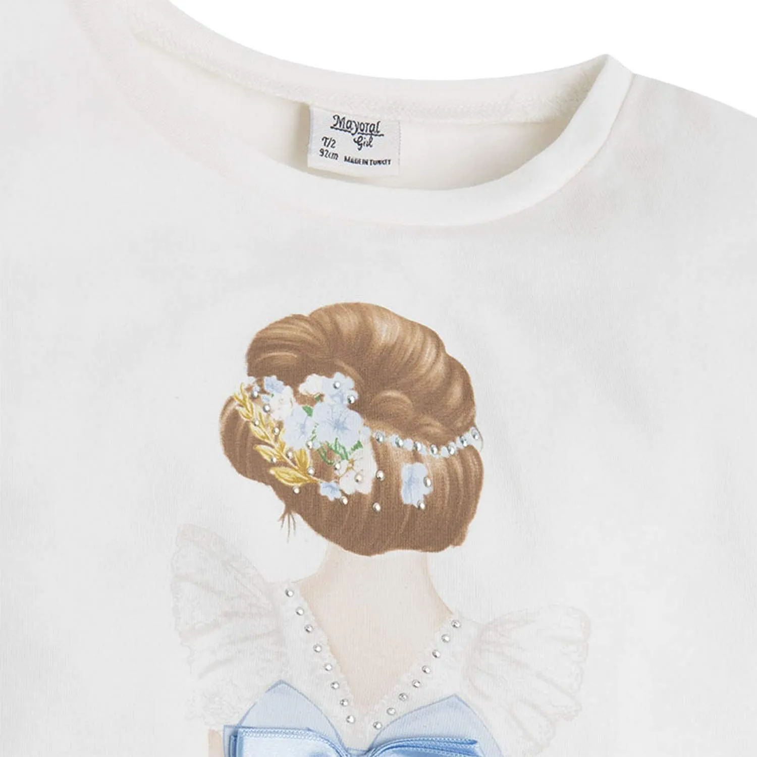Little Girls 2T-9 Short Sleeve Novelty Graphic Print Fashion Tee/Top