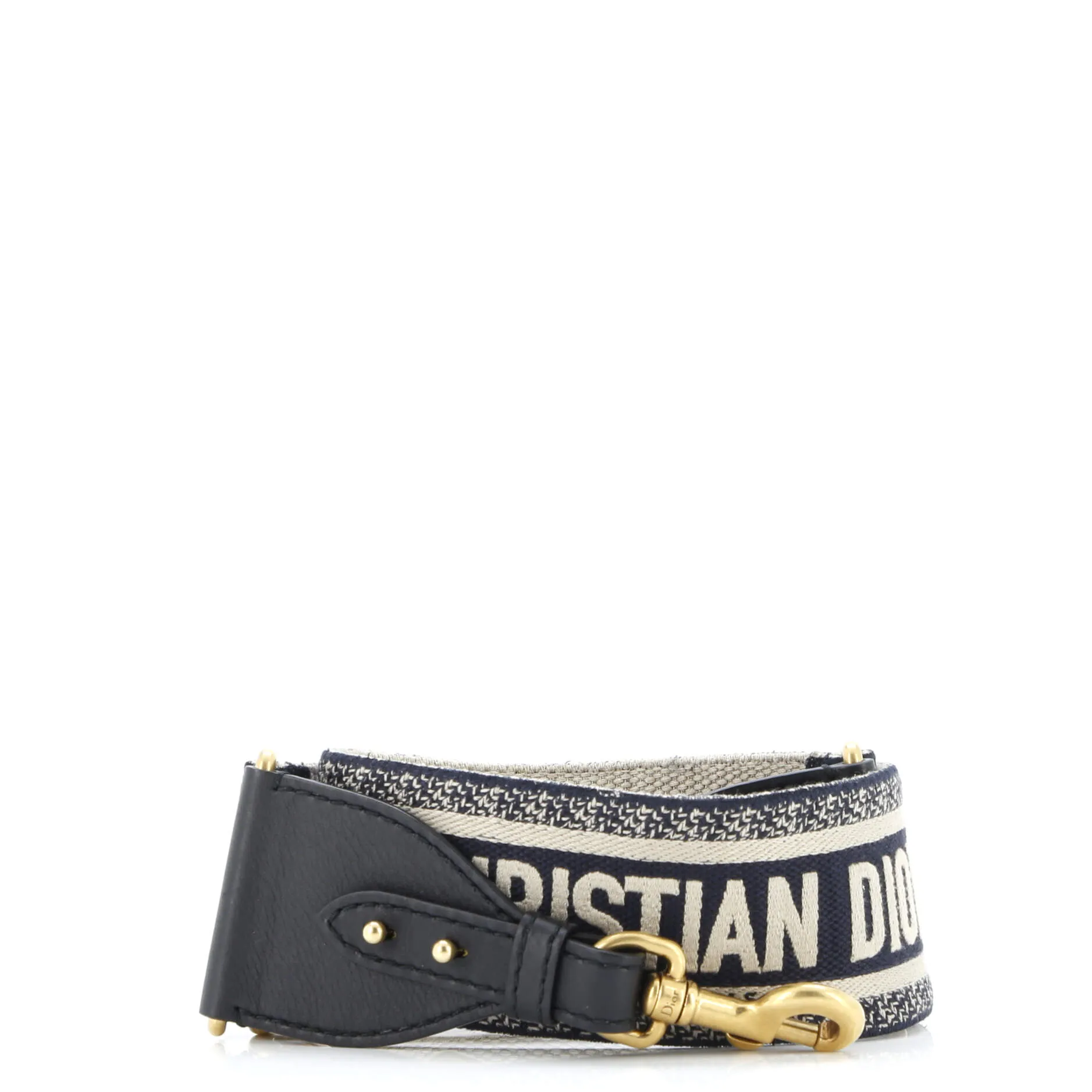 Logo Shoulder Strap Embroidered Canvas