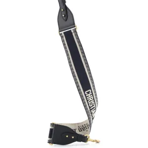 Logo Shoulder Strap Embroidered Canvas