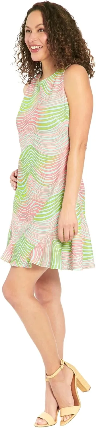 London Times Sleeveless A-line Going Out, Birthday, and Valentines Summer Dresses for Women