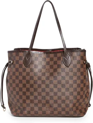 Louis Vuitton Women's Pre-Loved Neverfull Mm Damier Ebene Bag