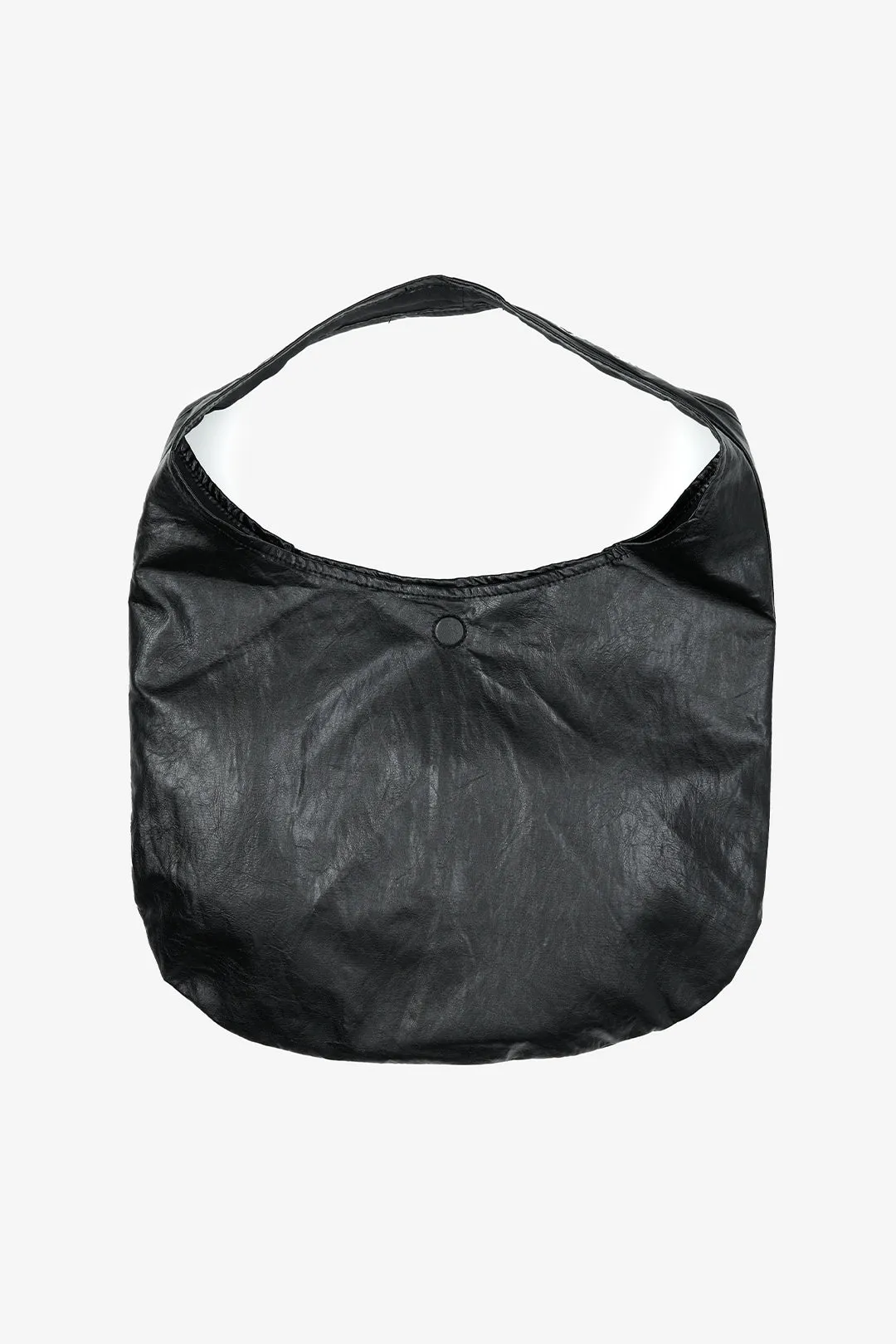 Maelle glossy leather shoulder bag