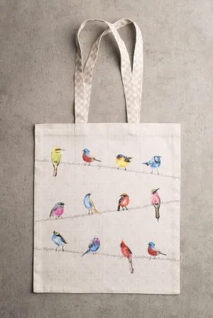 Maison d' Hermine Reusable Grocery Tote Bag 100% Cotton Shopping Shoulder Bag (14 Inch by 17 Inch)