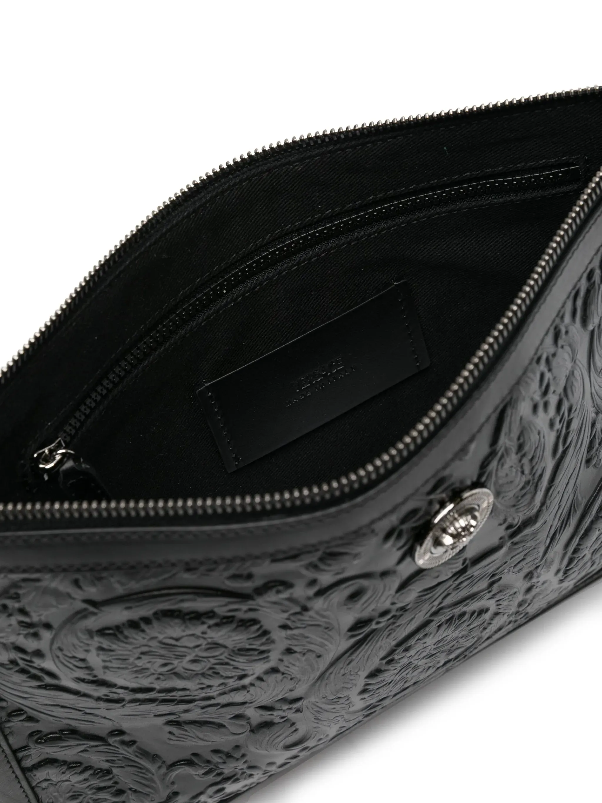 Medusa Innovative functionality bag Barocco Biggie Secure checkout clutch