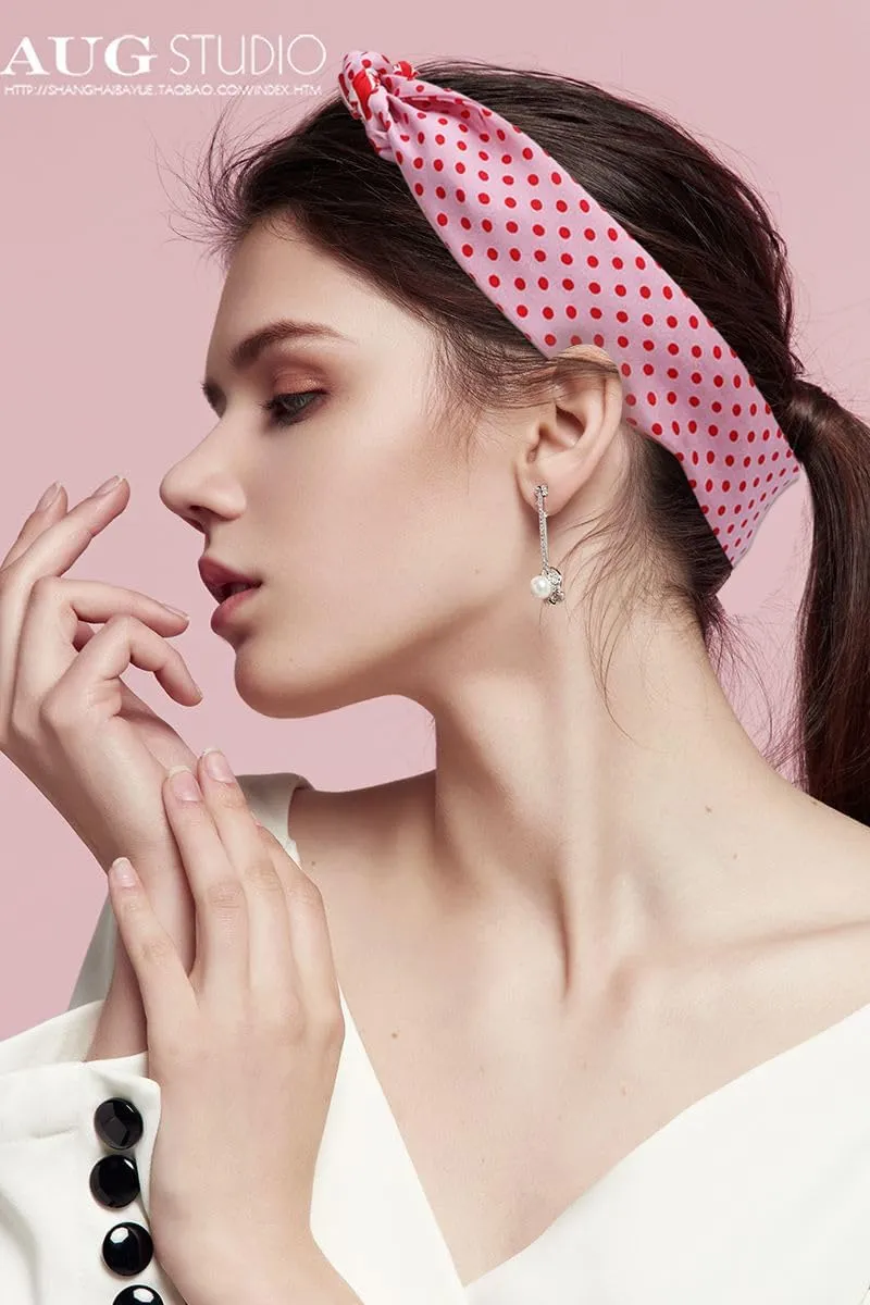 MEISEE Mulberry silk Scarf hair ribbons for hair handbag scarf Tie Bundle Scarf Neckerchief Head Scarf for women 2"*35"