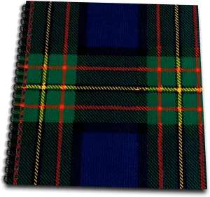Memory Book 12 x 12 inch - Image of Maclaren Clan Kilt Scottish Tartan Plaid Pattern Patterns- Tartan and Plaid