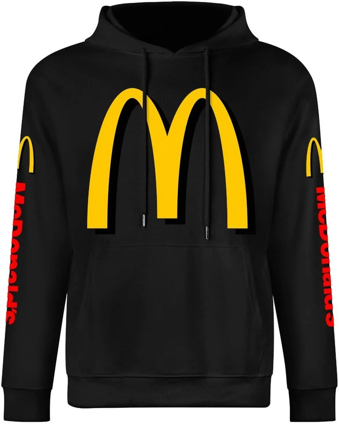 Men's Cool Logo Print Cotton Hoodies Casual Pullover for Men Novelty Print Sweatshirt Merch Work Daily Clothes Uniform Tops