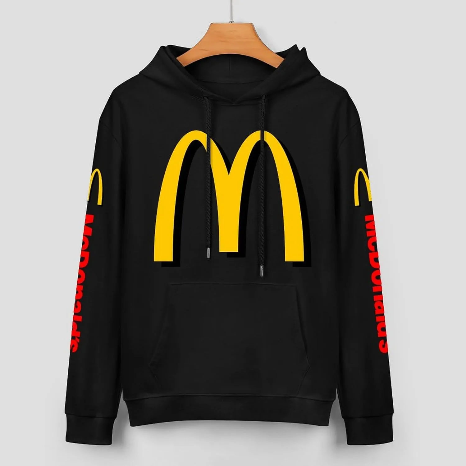Men's Cool Logo Print Cotton Hoodies Casual Pullover for Men Novelty Print Sweatshirt Merch Work Daily Clothes Uniform Tops