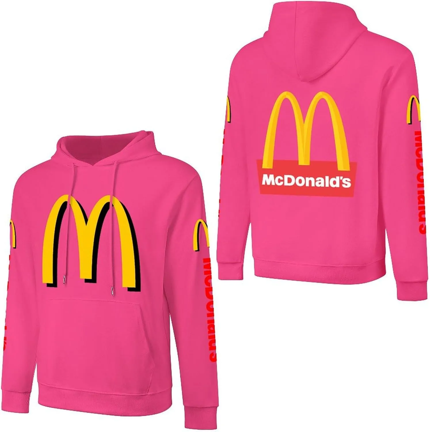 Men's Cool Logo Print Cotton Hoodies Casual Pullover for Men Novelty Print Sweatshirt Merch Work Daily Clothes Uniform Tops