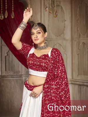 Mf Ghoomar Cotton With Traditional Wear Lehnga Choli Collection