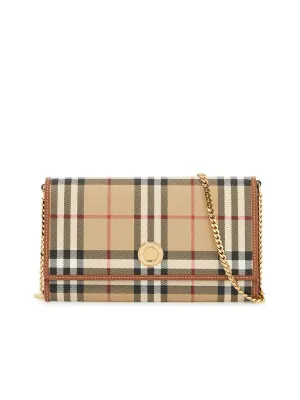 Mini Crossbody Bag in Checkered Pattern