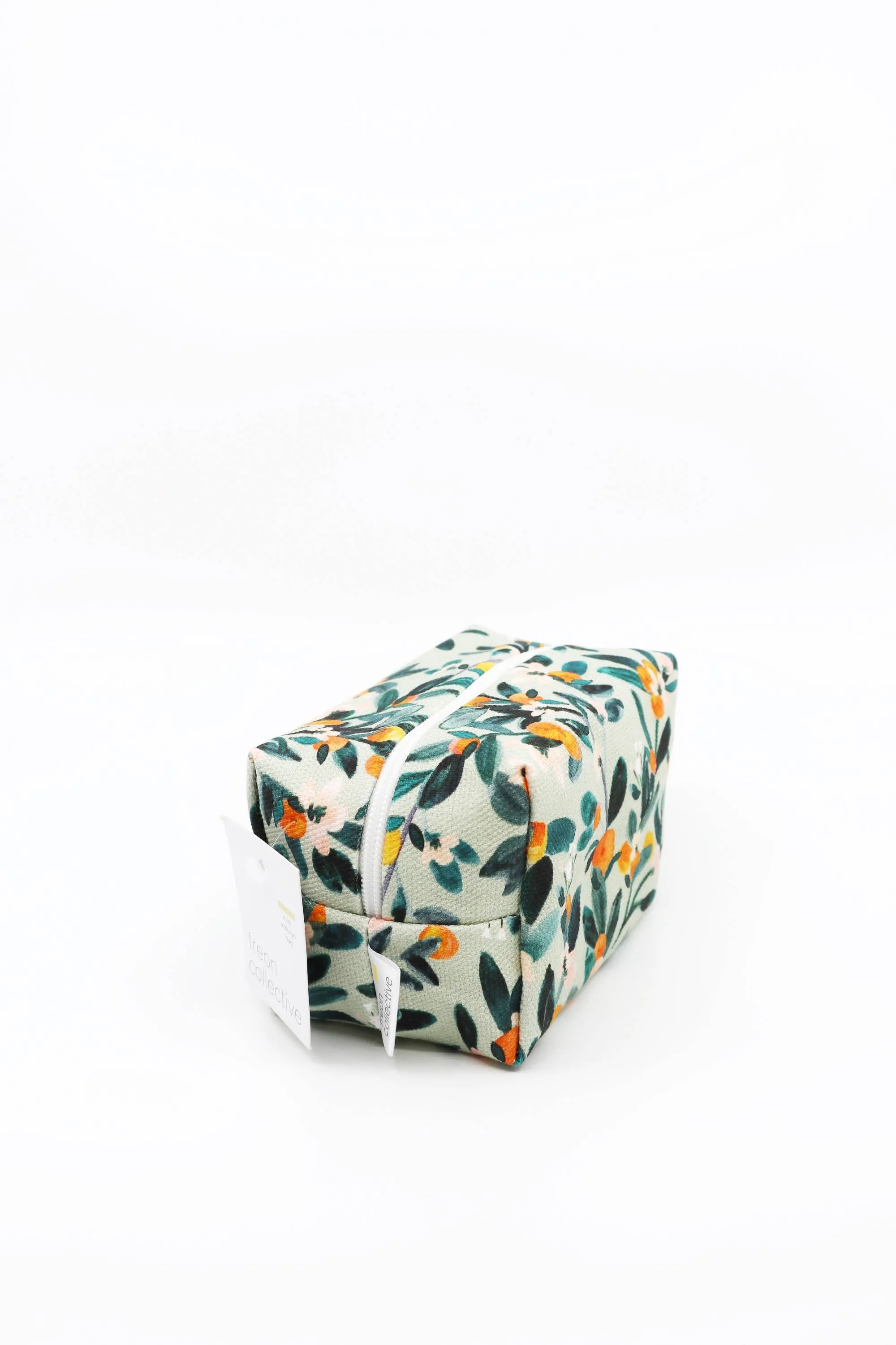 Mini Makeup Bag - Sage Citrus