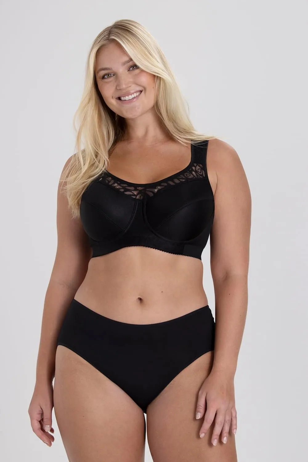 Miss Mary of Sweden Cotton Simplex Underwired Bra - Ultimate Comfort with a Sporty Elegance