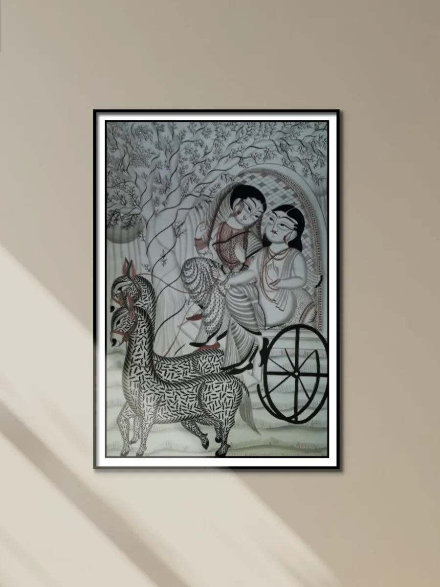 Monochromatic Bonds: Uttam Chitrakar's Travelling Couple