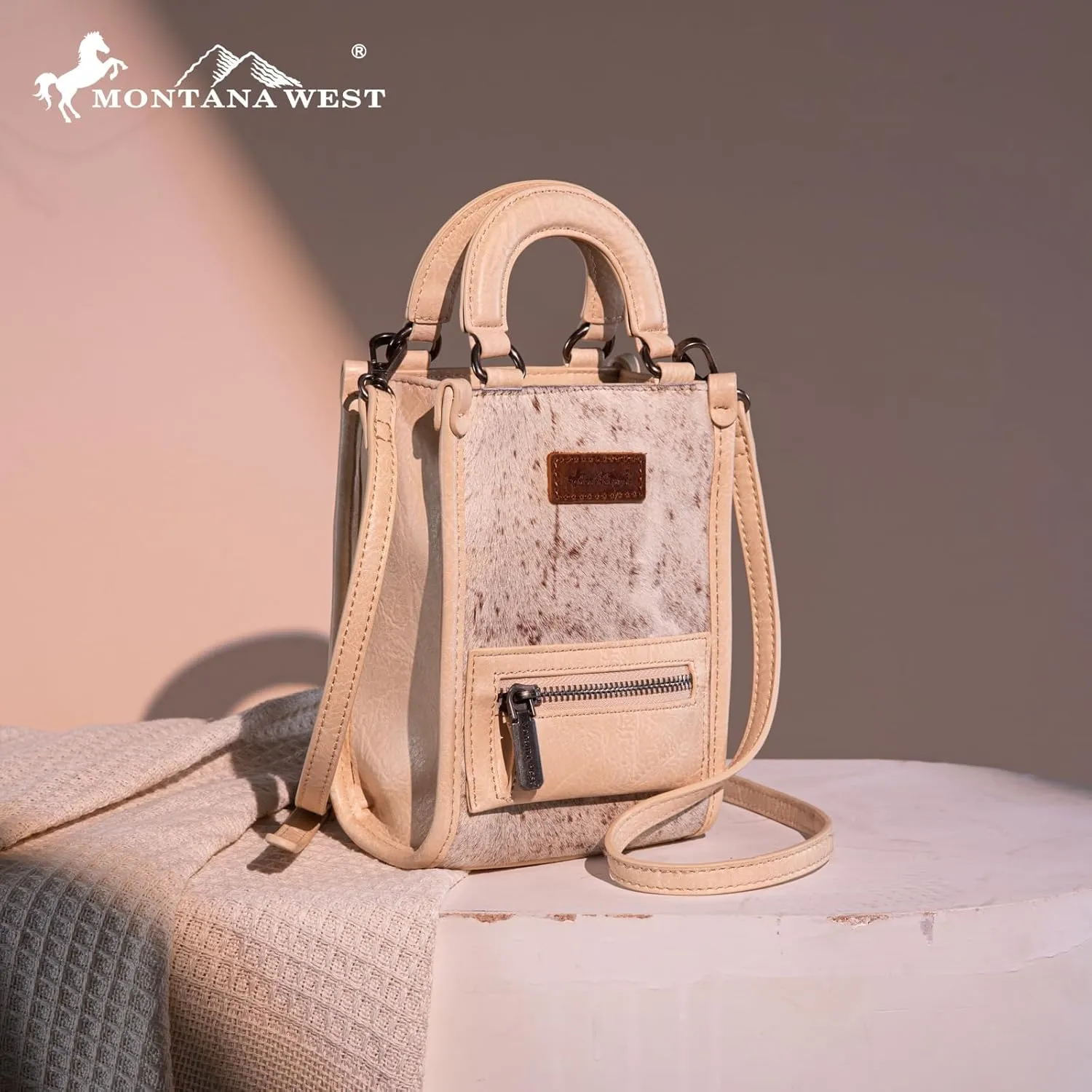 Montana West Western Women's Crossbody Handbag Ladies Small Crossbody Bags for Women Designer Top Handle Handbags