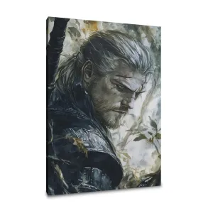 Moonlit Warrior Canvas