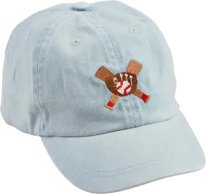 Mud Pie Children's Embroidered Hat; One Size Fits Most