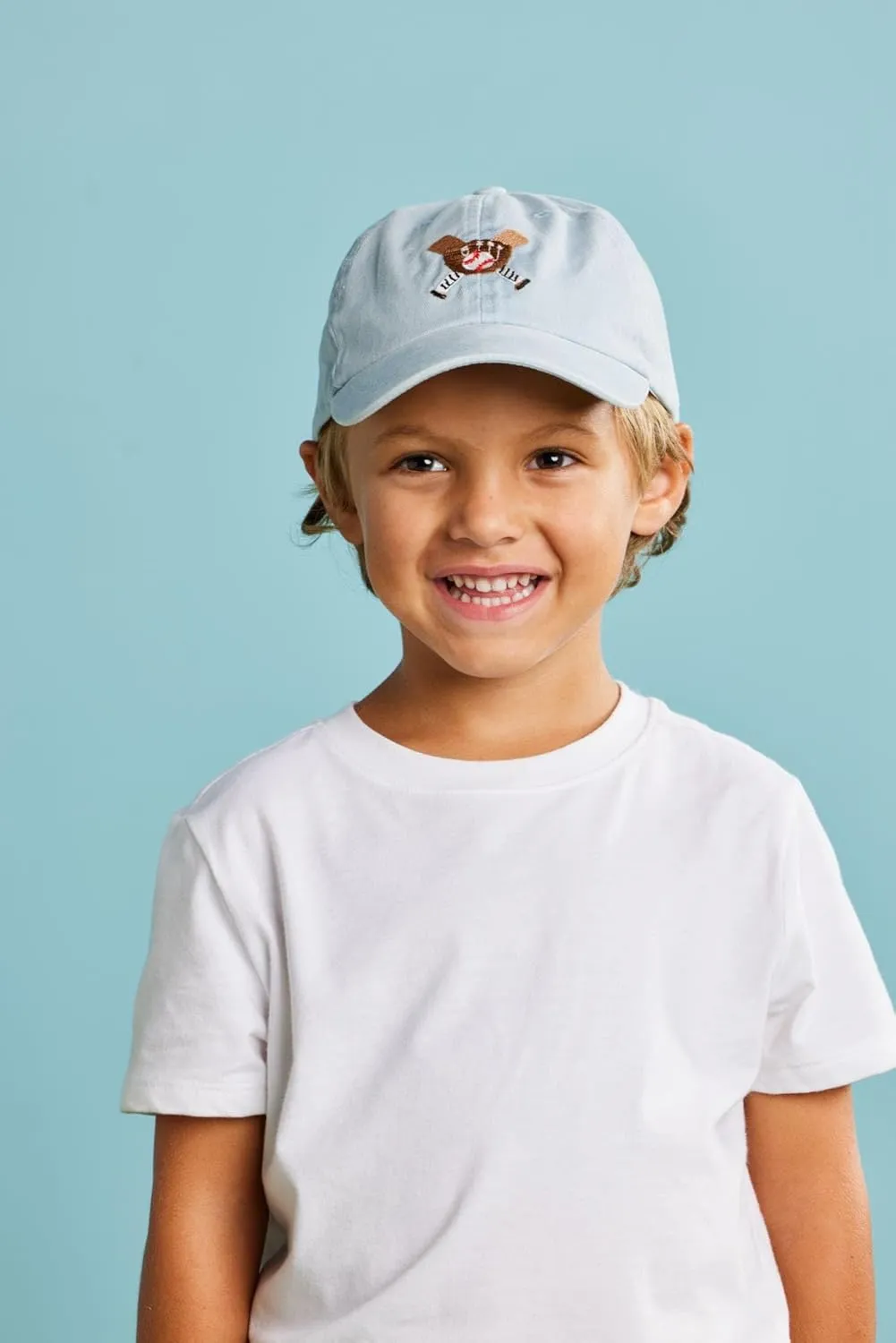 Mud Pie Children's Embroidered Hat; One Size Fits Most