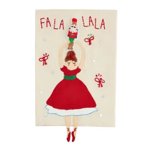 Mud Pie Nutcracker Dangle Legs Towels