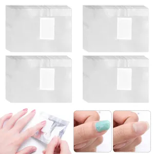 Nail Polish Remover Wraps,1000Pcs Gel Nail Foil Wrap Aluminium Soak Off Foils,Gel Nail Polish Wraps Removal Tool,Finger Nail Polish Remover with Lint-Free Lager Cotton Pad