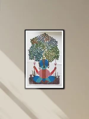 Nature's Guardian in Gond by Gareeba Singh Tekam