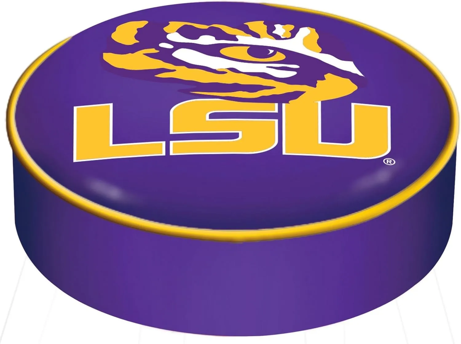 NCAA LSU Tigers Bar Stool Seat Cover