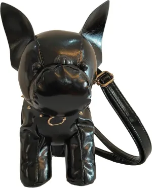 Novelty Dog Shaped Purse,Cute Crossbody Bag PU Leather,Great Gift for Women,Girl and Dog Mom