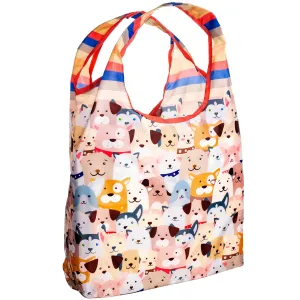 O-WITZ Reusable Shopping Bag - Animal Pattern - Dog