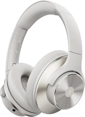 OneOdio Focus A10 Wireless Bluetooth Noise Cancelling Headphones - Hi-Res Audio, 50H Playtime, Built-in Mic, Compatibility with Apple & Android, Comfortable Over Ear Ideal for Travel Work