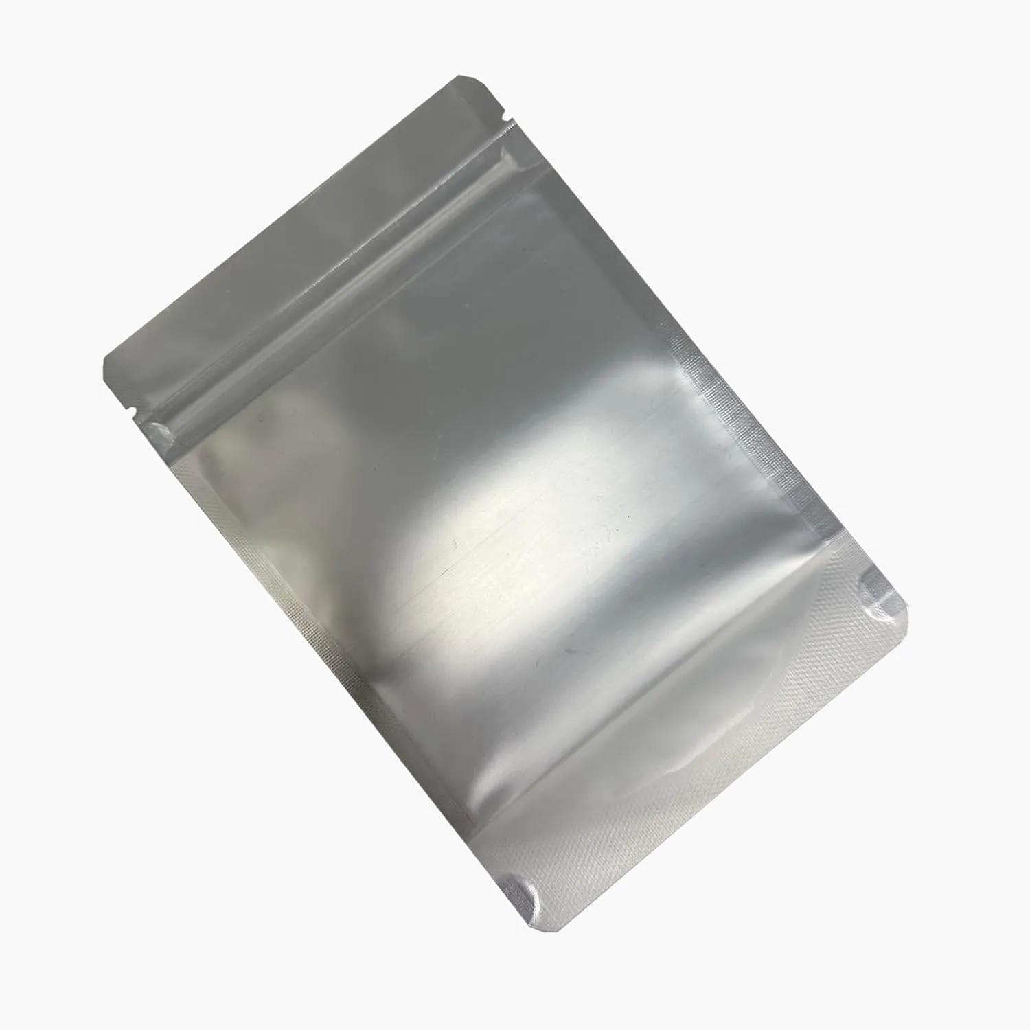 PABCK Black Mylar Resealable Bag Self Seal Foil Bags for Food Storage Candy Coffee Packaging Stand Up Plastic Heat Sealable Aluminum Pouch with Window (50, 5x8.1 inch)
