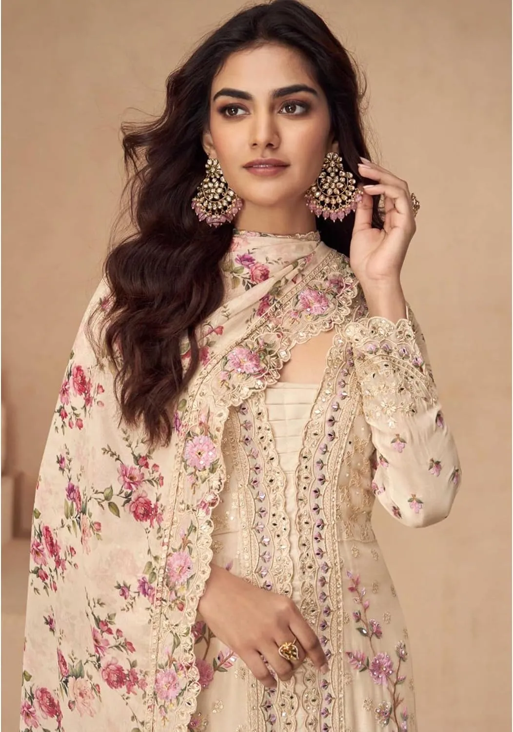 Party Wear Designer Indian Pakistani Ready to Wear Beautiful Salwar Kameez Plazo Suits