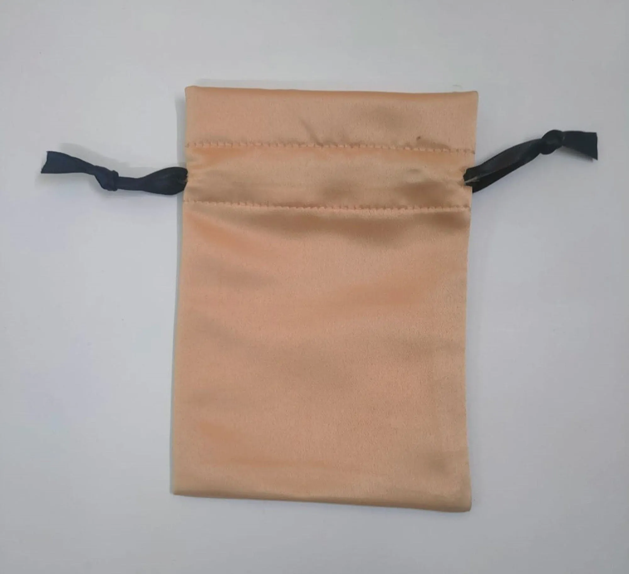 Peach Satin Drawstring Bags, High Quality Classy, Glossy Satin bag , Makeup Bag, Jewelry Pouch, Personalized Satin Bags,Customized Satin Bag