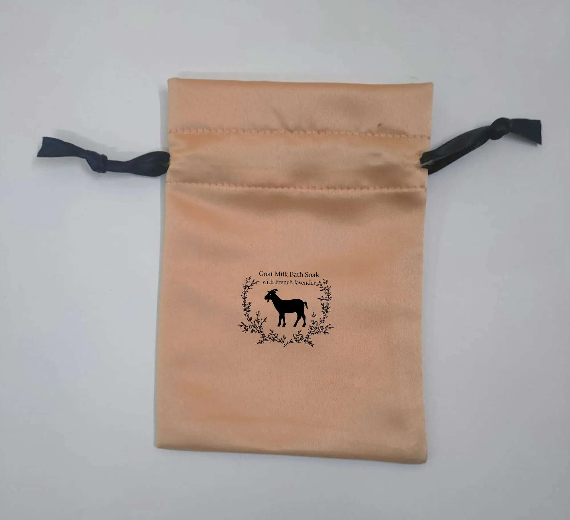 Peach Satin Drawstring Bags, High Quality Classy, Glossy Satin bag , Makeup Bag, Jewelry Pouch, Personalized Satin Bags,Customized Satin Bag