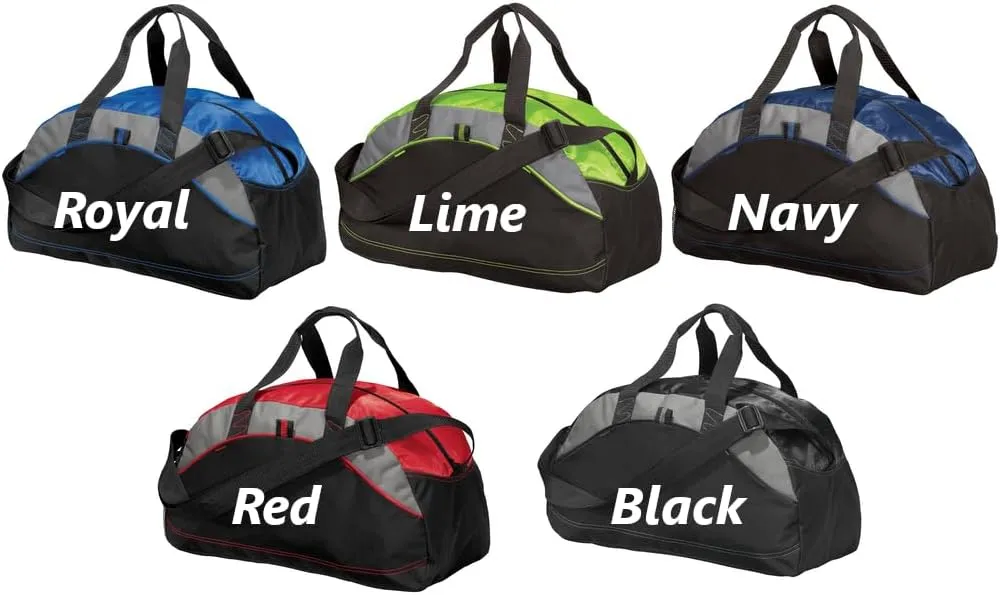 Personalized Karate Duffel Bag, Men and Women, Custom Sport Bag with Monogrammed Name, Lime