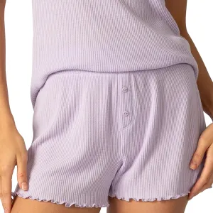 PJ Salvage Women's Loungewear Textured Essentials Short