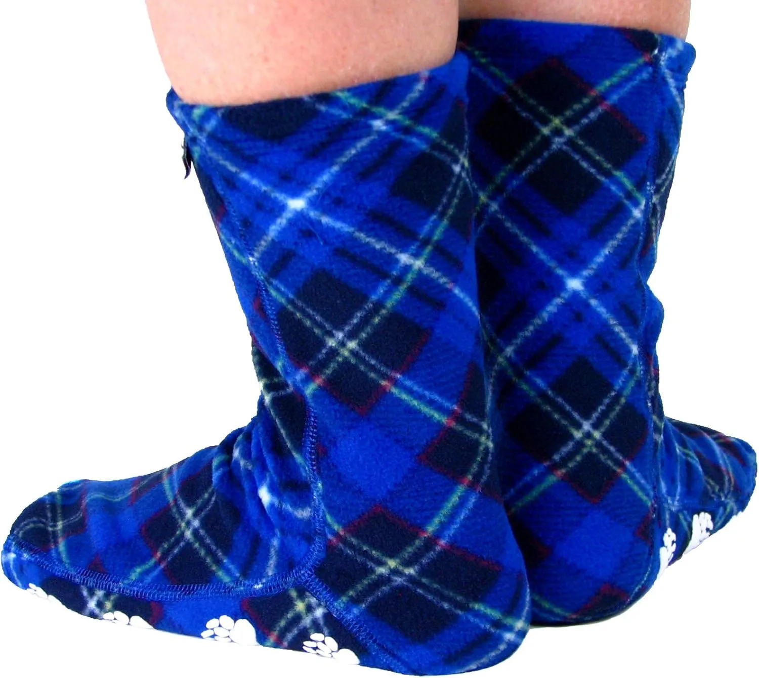 Polar Feet Nonslip Fleece Socks for Men and Women with Grippers, Unisex