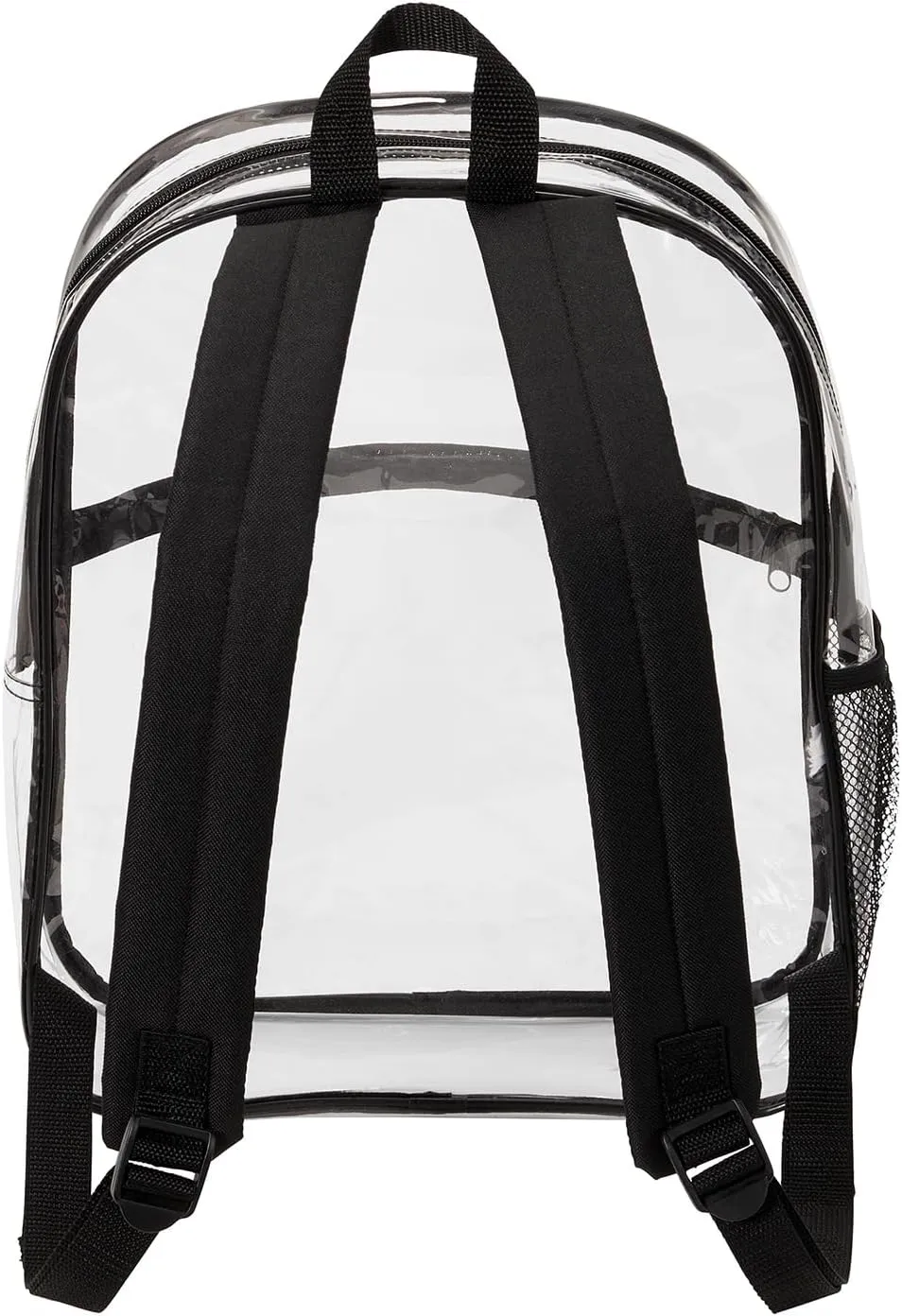 Port Authority Clear Backpack BG230, Clear/ Black, OSFA