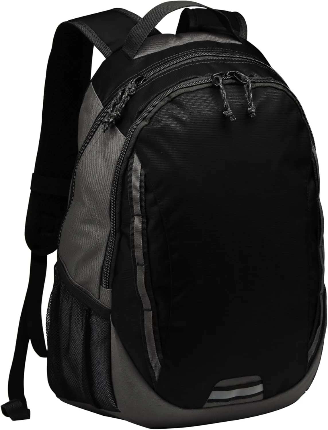 Port Authority Ridge Backpack. BG208, Black/ Dark Charcoal, OSFA