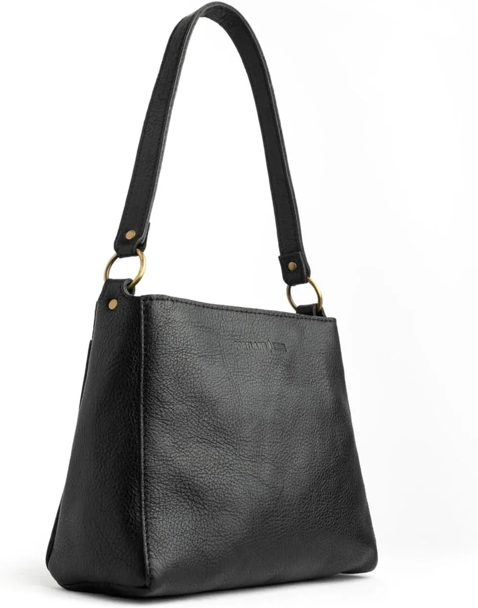 Portland Leather Goods Triangle Shoulder Bag for Women – Handmade from the Finest Full-Grain Hides