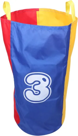 Potato Sack Race Bag Outdoor Jumping Game Prop for Parents Plaything for Team Games Sensory Training Fun Activities Number Pattern Design