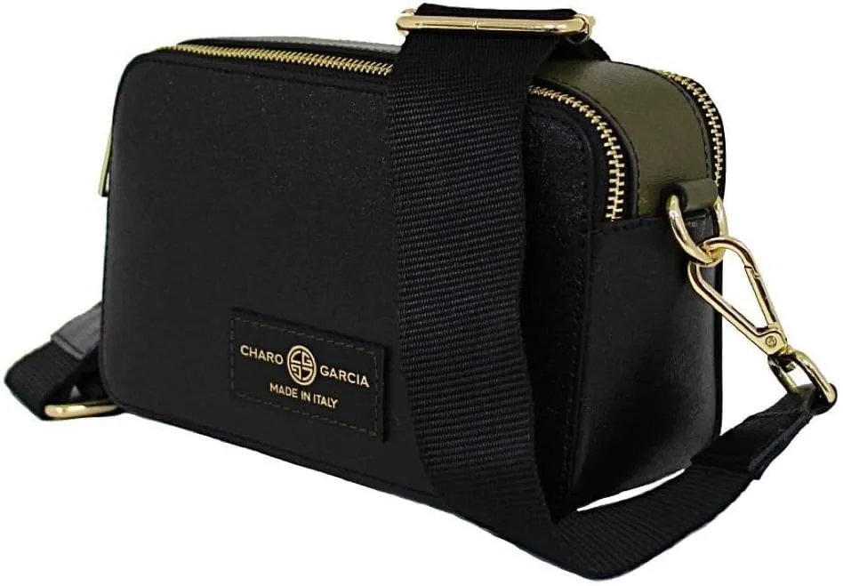 Premium Italian Leather Handmade in Tuscany, Italy. Crossbody Handbags for Women with Adjustable Strap Made in Italy