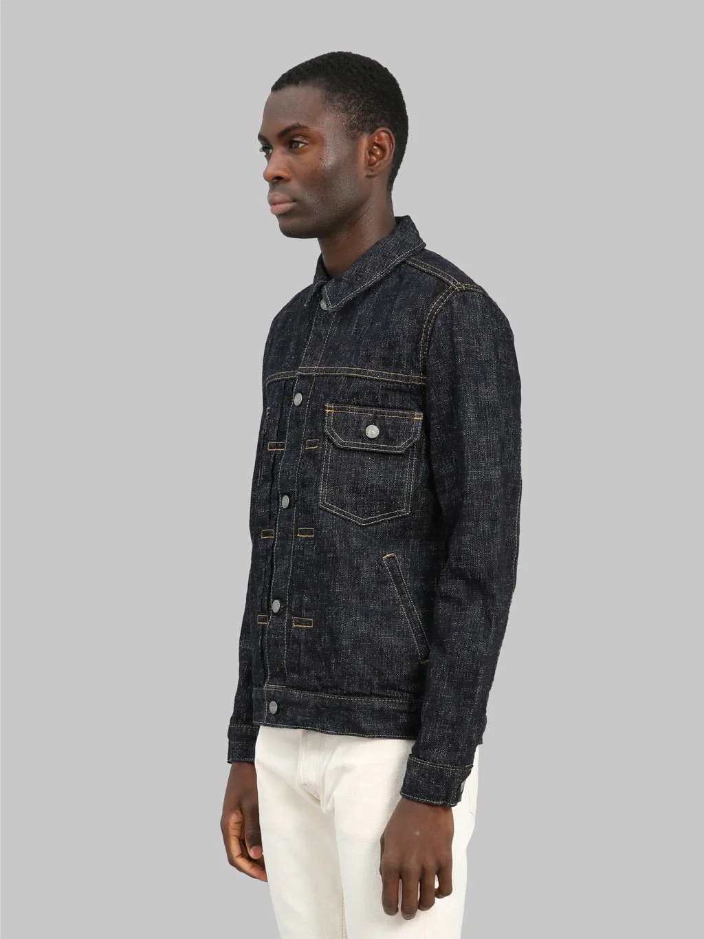 Pure Blue Japan 6111 "Double Slub" 16oz Type II Jacket